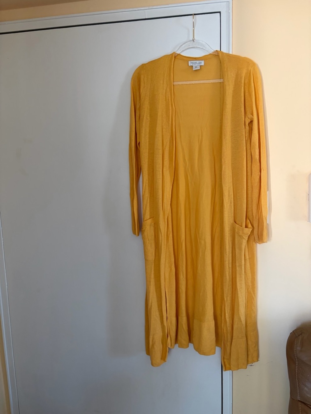 Rachel Zoe Mustard Knit Cardigan